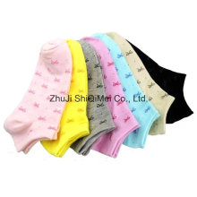 Wholesales Custom Cotton Polyester Lady Ankle Boat Socks